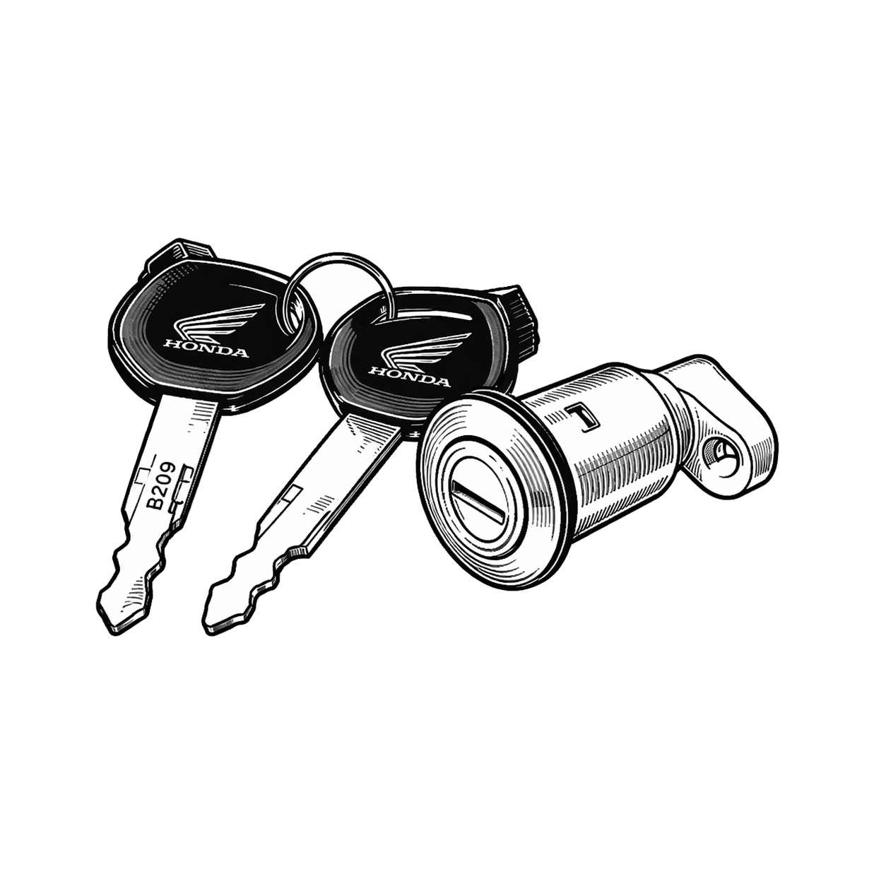 Cerradura de asiento